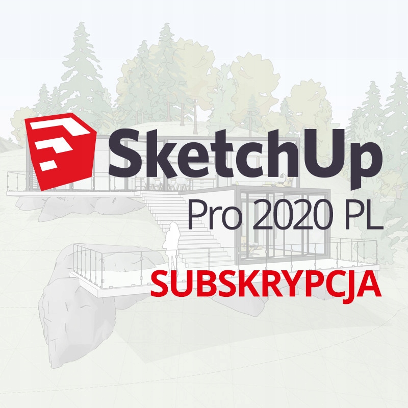 SketchUp Pro 2020 PL - licencja na 1 rok