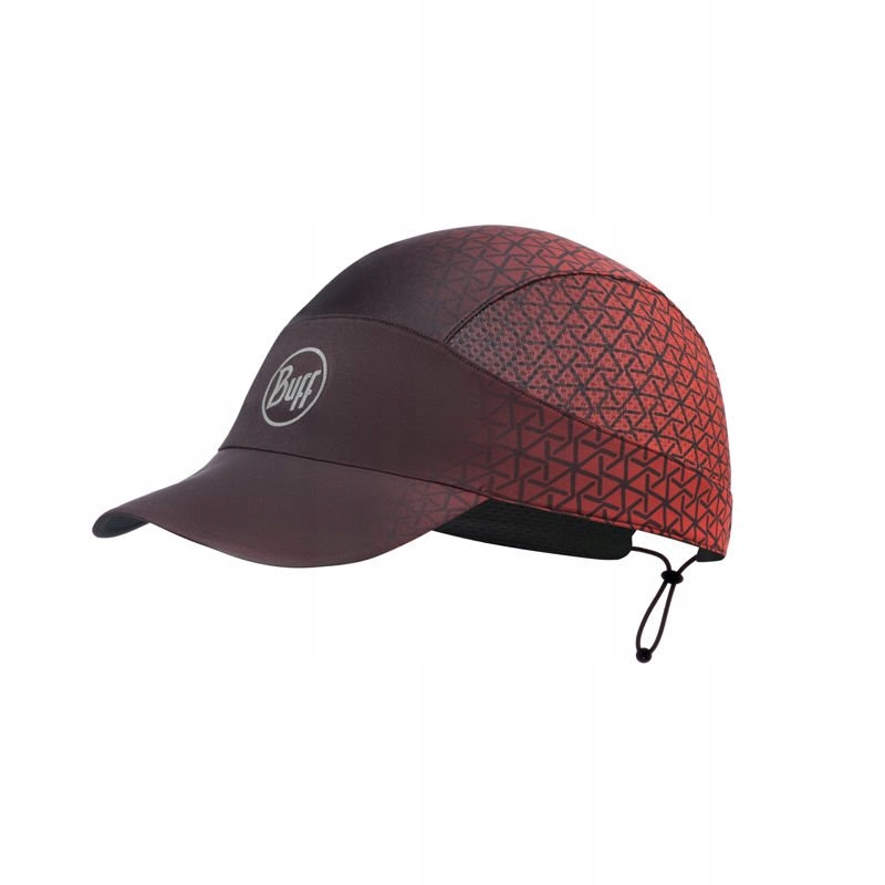 BUFF Czapka Pack Run Cap R-Equilateral Red