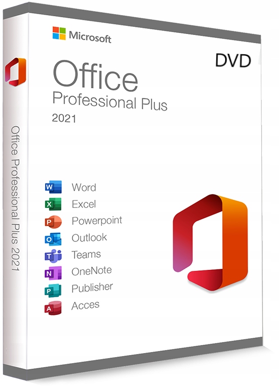 Купить ОРИГИНАЛЬНЫЙ DVD-диск Microsoft Office 2021 Pro Plus: отзывы, фото, характеристики в интерне-магазине Aredi.ru