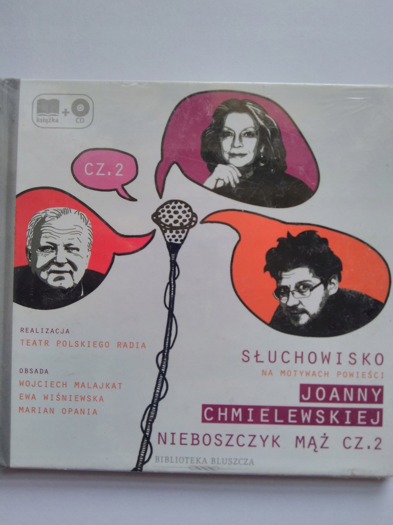 Słuchowisko Nieboszczyk 2 Chmielewska Książka + CD