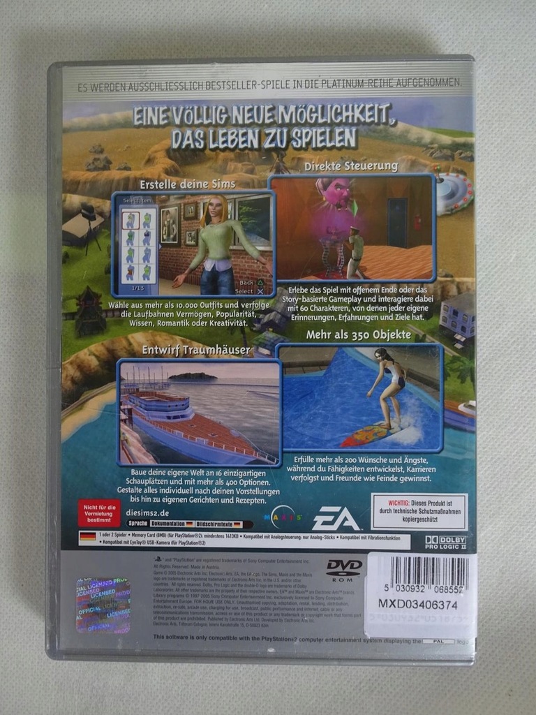 Купить Симс 2 PlayStation 2 Ps2: отзывы, фото и характеристики на Aredi ...