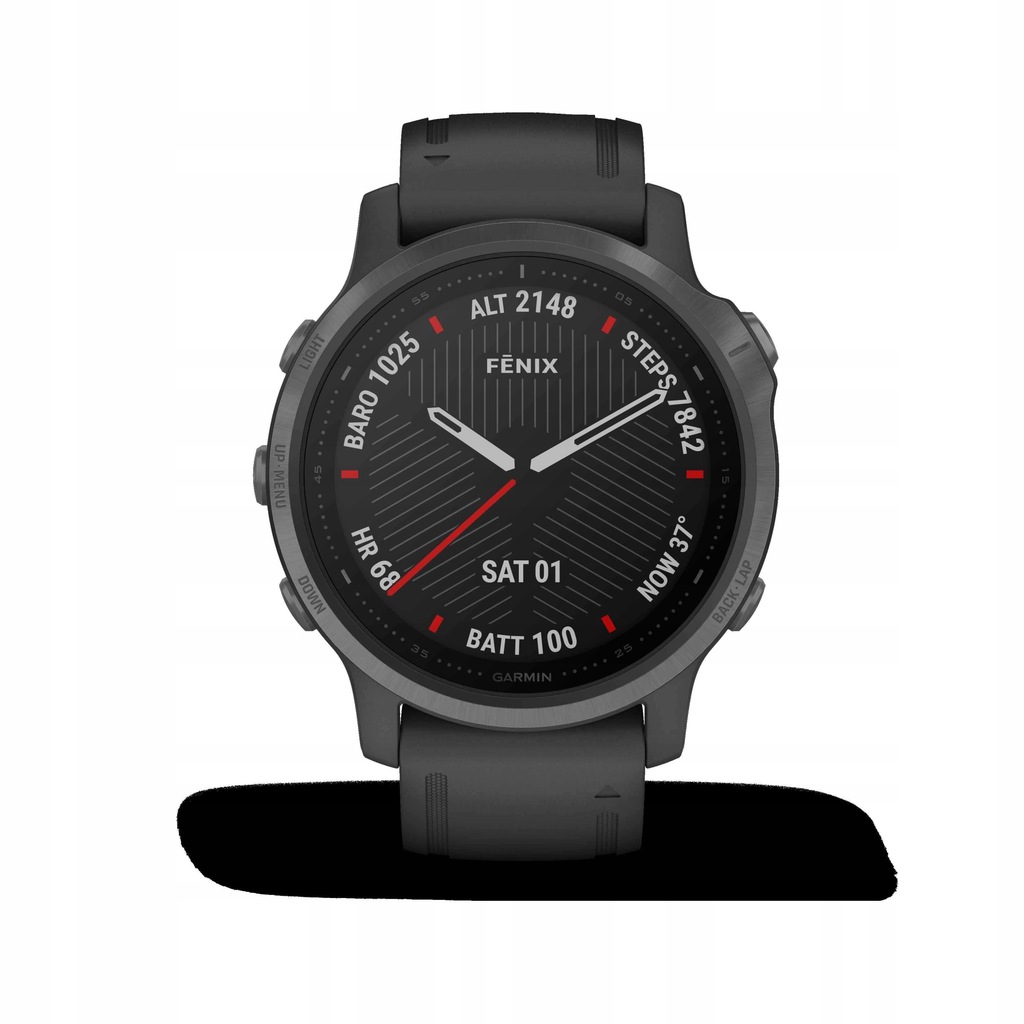 Garmin Fenix 6S Sapphire Czarny 010-02159-25