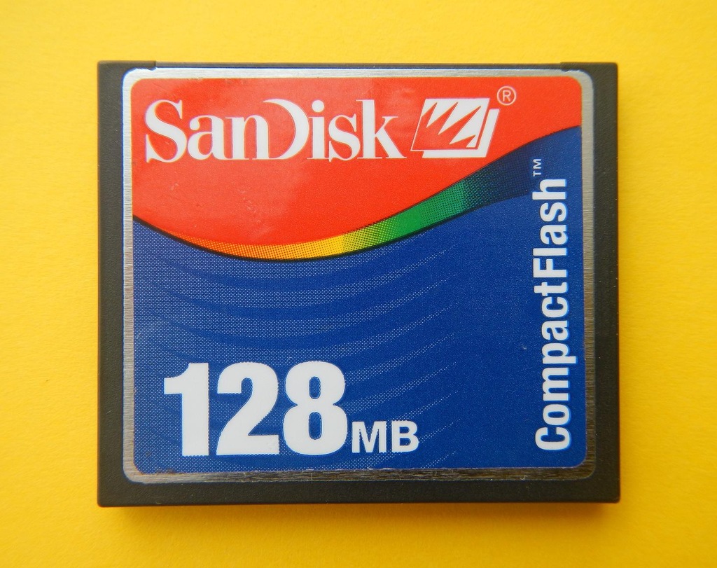 CompactFlash 128MB --- SanDisk --- OKAZJA!