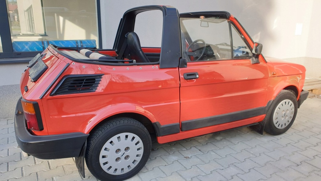 Fiat 126 Bosmal cabrio stan jak nowy fabryczny