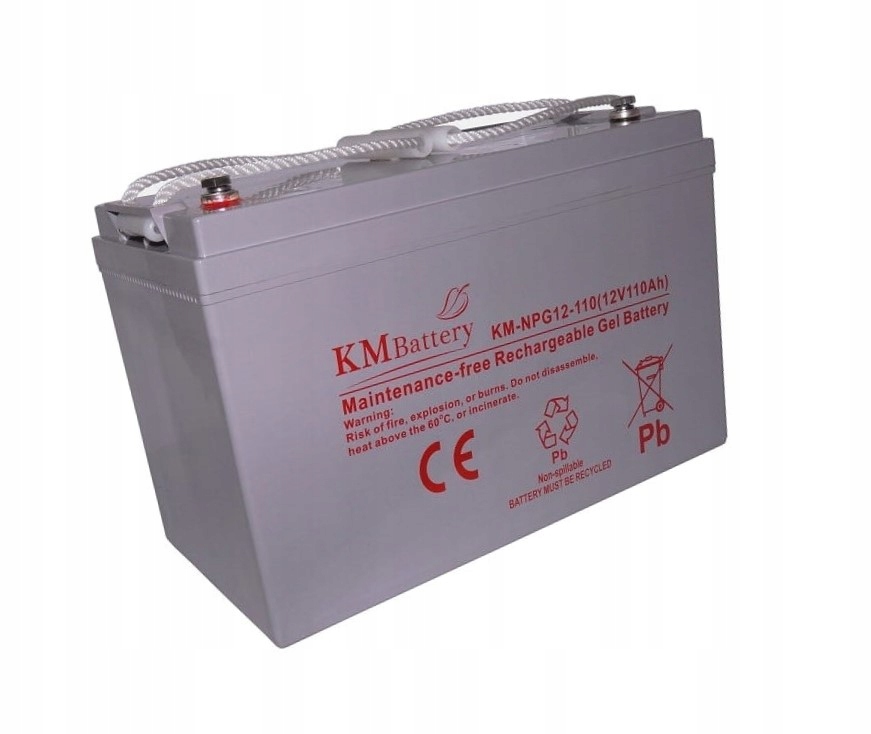 Akumulator KM Battery 110 Ah 12V 100% żelowy