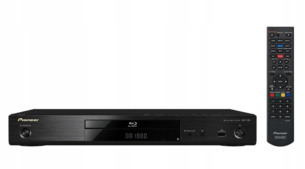 Polpak Pioneer BDP-180K SACD FLAC WIFI YouTube 4K