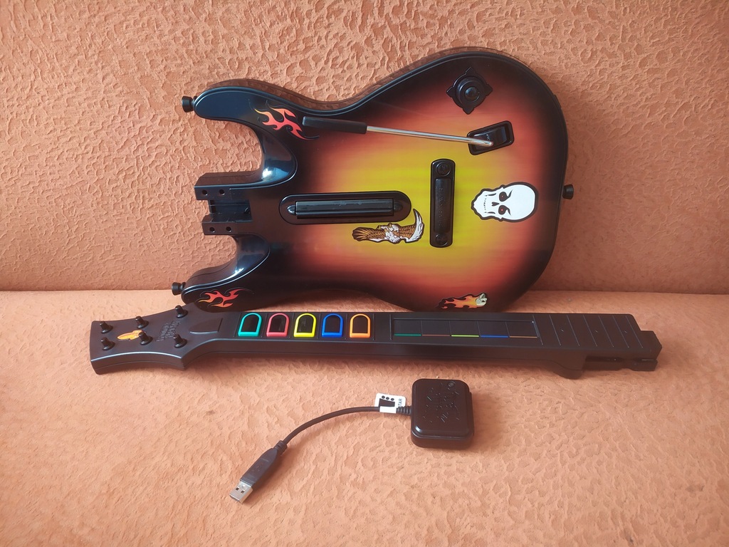 Gitara Guitar Hero World Tour Odbiornik Pc 9701638102 Oficjalne Archiwum Allegro