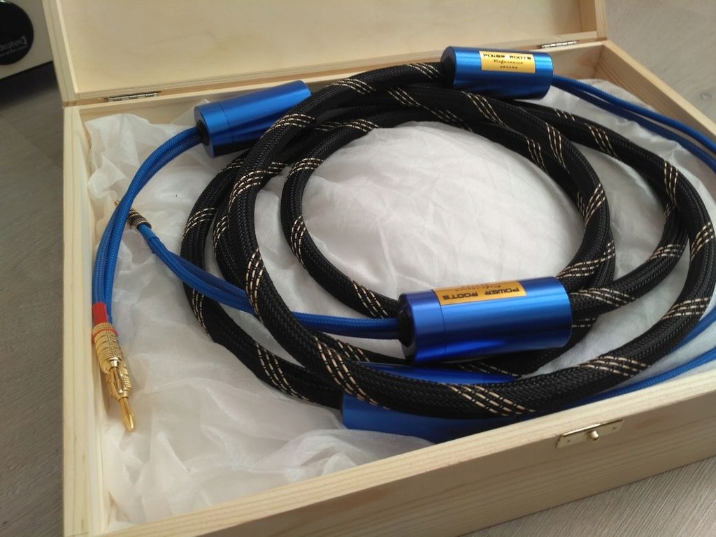 kable głośnikowe 2m High End miedź 5N absorbery - 7944345012