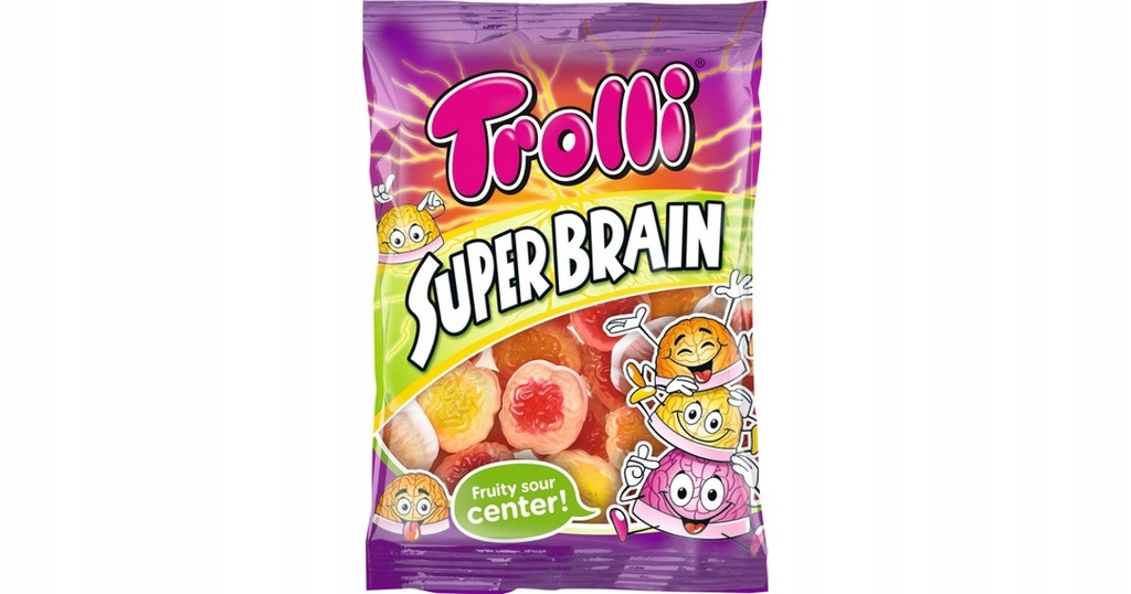 Żelki Trolli Super Brain Trolli 175 g