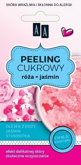 AA Sugar Scrub Peeling cukrowy glicerynowy Róża +