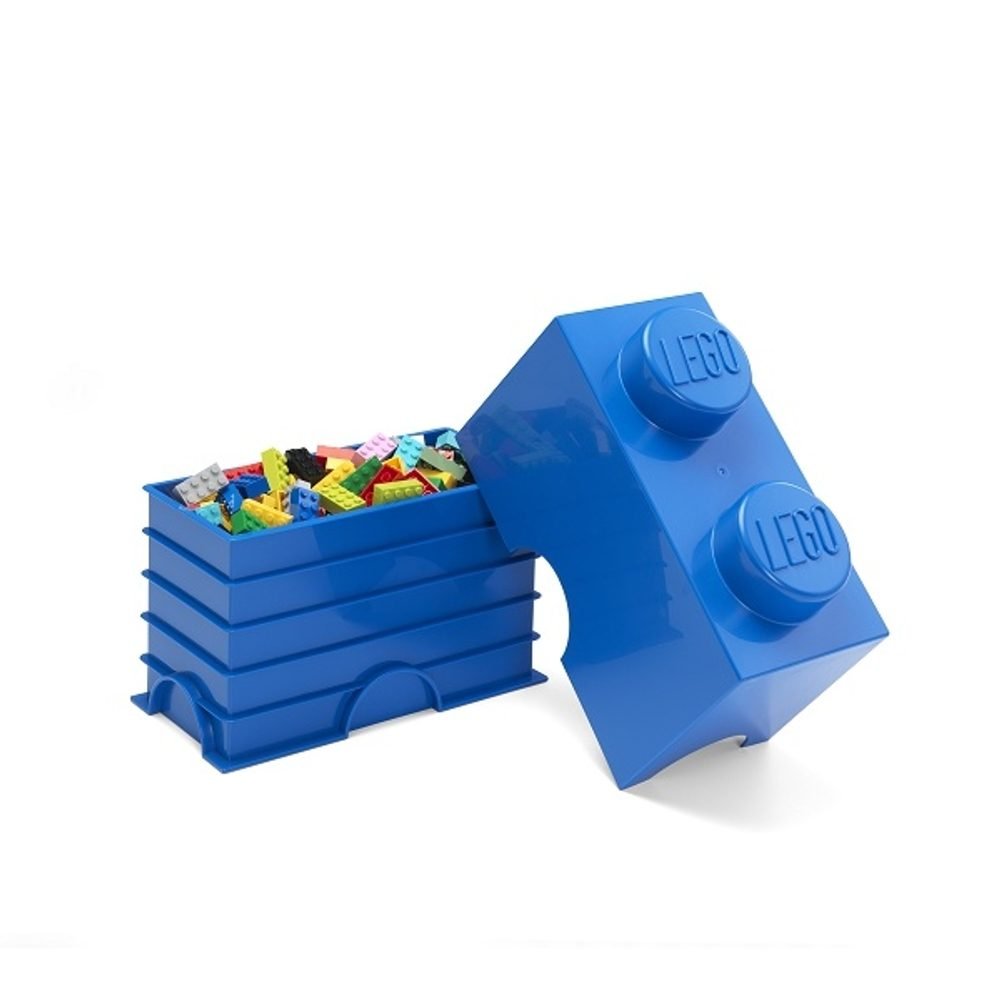 Pojemnik LEGO Storage Brick 2 niebieski 40021731 - Pojemnik na Klocki LEGO