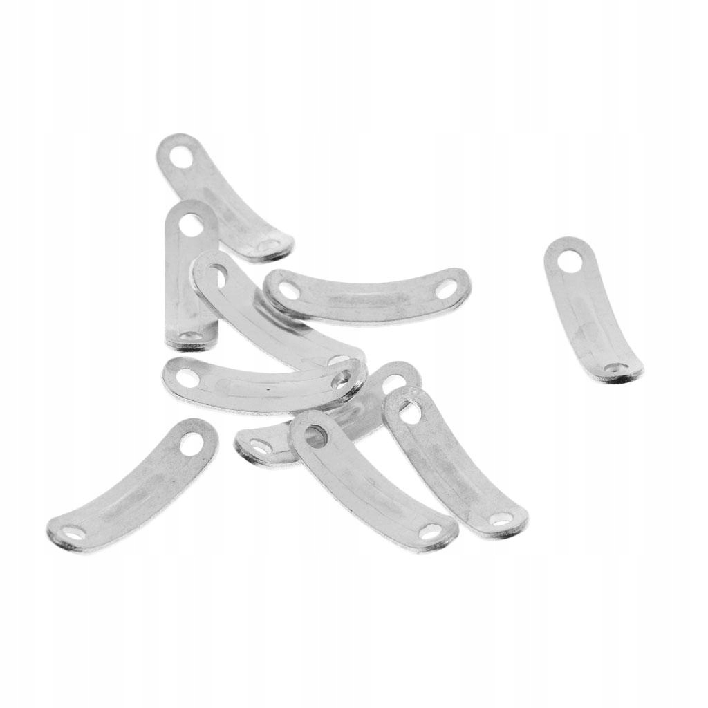 10 Pieces Aluminum Alloy Guy Line Bent Runners