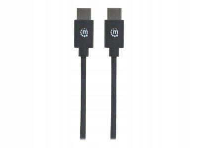 MANHATTAN USB 2.0 C Device Cable 3m Hi-Speed USB 2.0 Type-C Male to Type-C