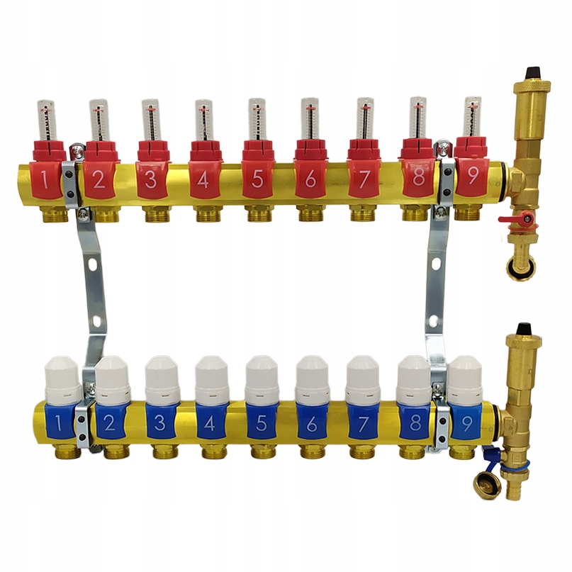 ROZDZIELACZ OGRZEWANIA PODŁOGOWEGO MOSIĘŻNY 11 OBW 13305581025