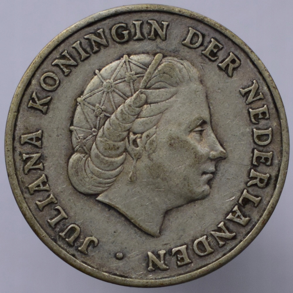 1952 Antyle Holenderskie Wilhelmina - 1 gulden