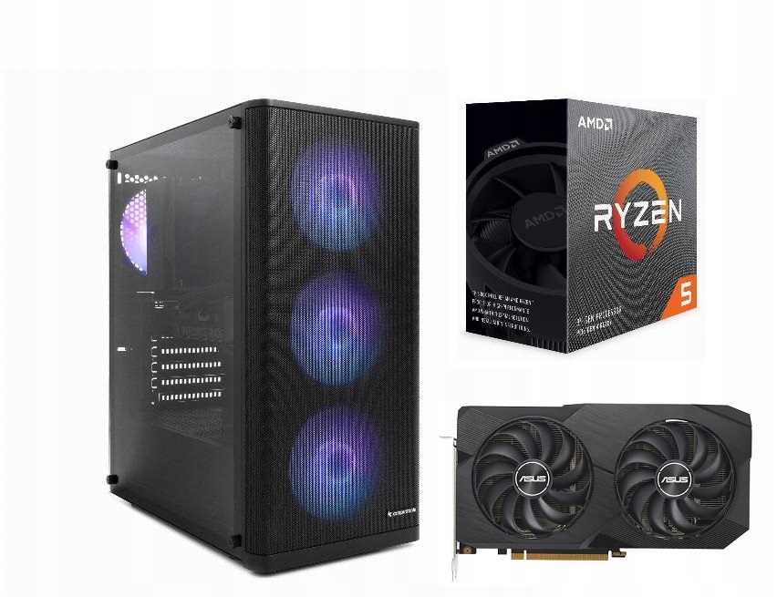 Komputronik Sensilo R530 [A1] Ryzen 5 | RX 6600 | 32GB | 1TB