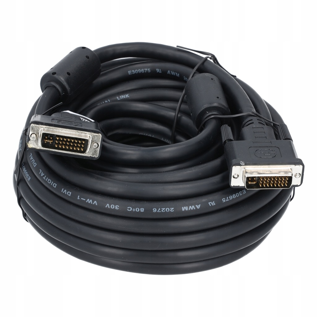 VITALCO Kabel przewód DVI-D Dual Link 2K@60 10m