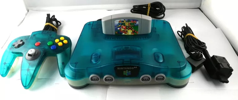 KONSOLA NINTENDO 64 NUS-001 CLEAR BLUE