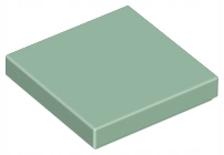 LEGO 3068b Tile gładka 2x2 Sand Green 1szt.