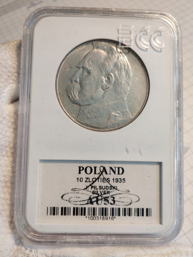 Józef Piłsudski 10 złotych z 1935 roku