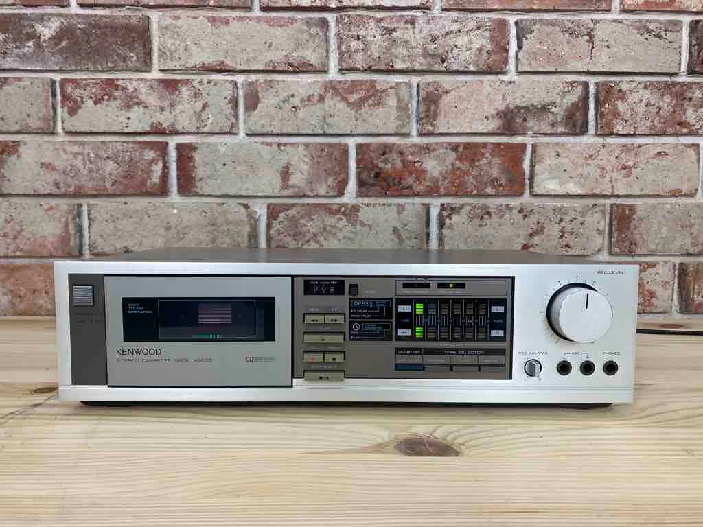Magnetofon kasetowy Kenwood KX-32 srebrny Deck