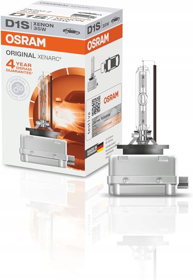 Osram 66140 Żarówka D1S, Biały, 1 sztuka