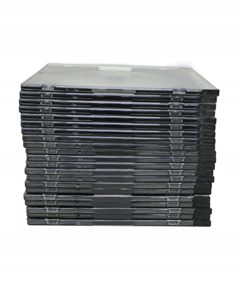 CD BOX SLIM ZESTAW PUDEŁEK DO PRZECHOWYWANIA CD
