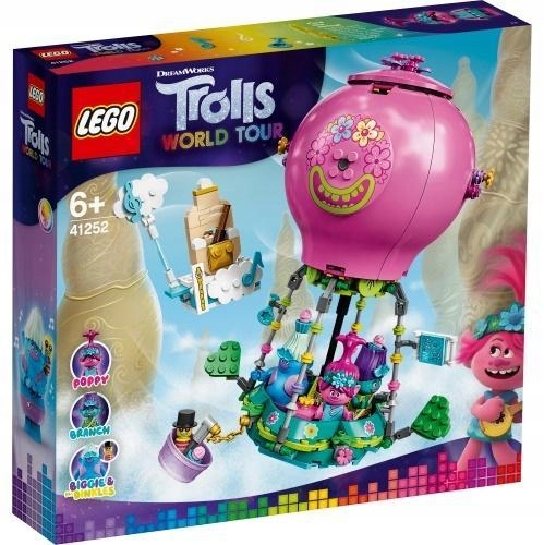 LEGO TROLLS 41252 PRZYGODA POPPY W BALONIE, LEGO