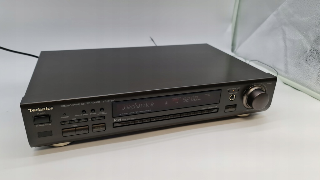 Technics ST-GT650 Tuner radiowy z RDS Top wyświetl