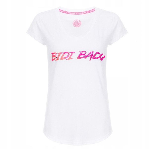 Koszulka tenisowa BidiBadu Eri Biała M