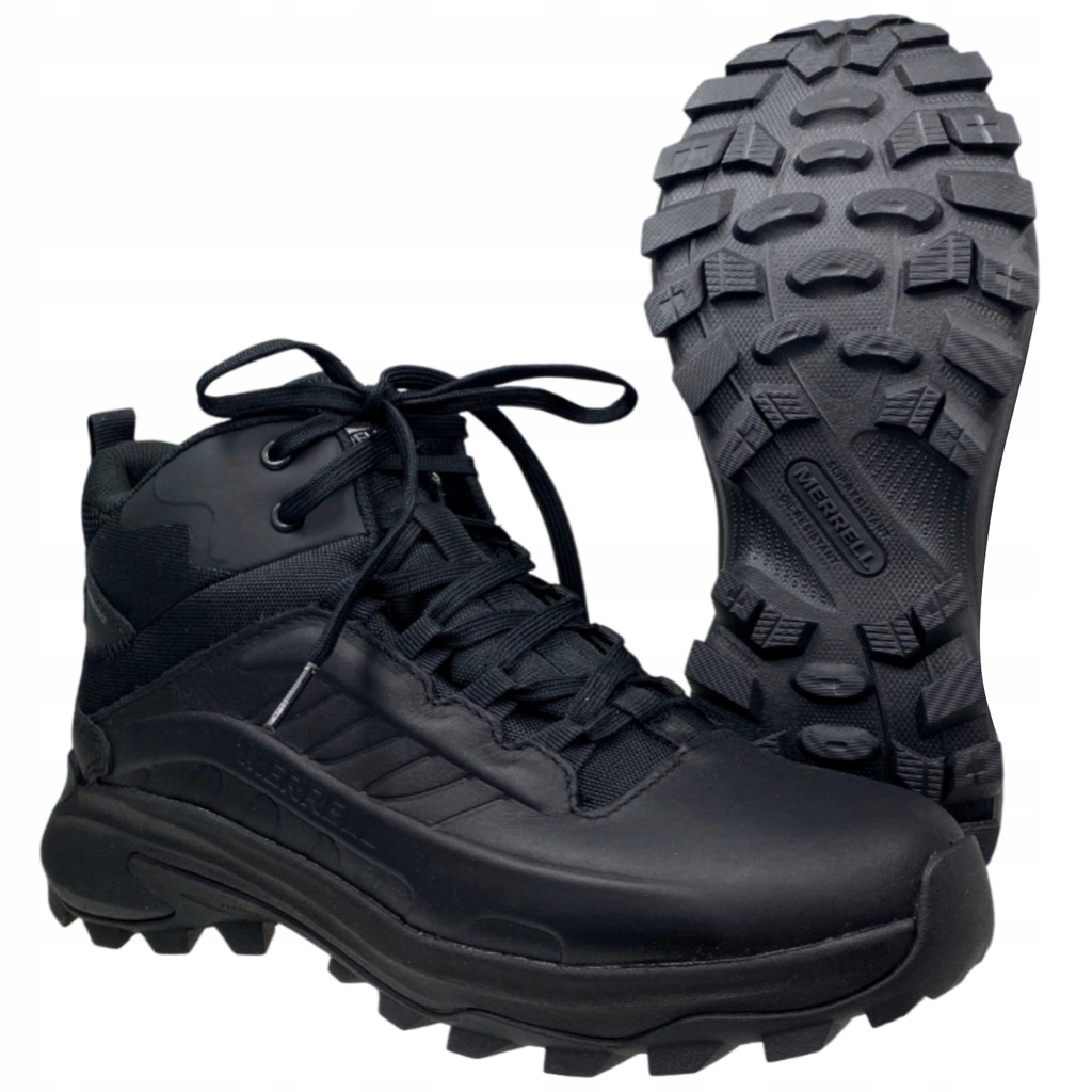 Buty wojskowe MERRELL MOAB SPEED 2 TACTICAL MID Waterproof Czarne 43,5