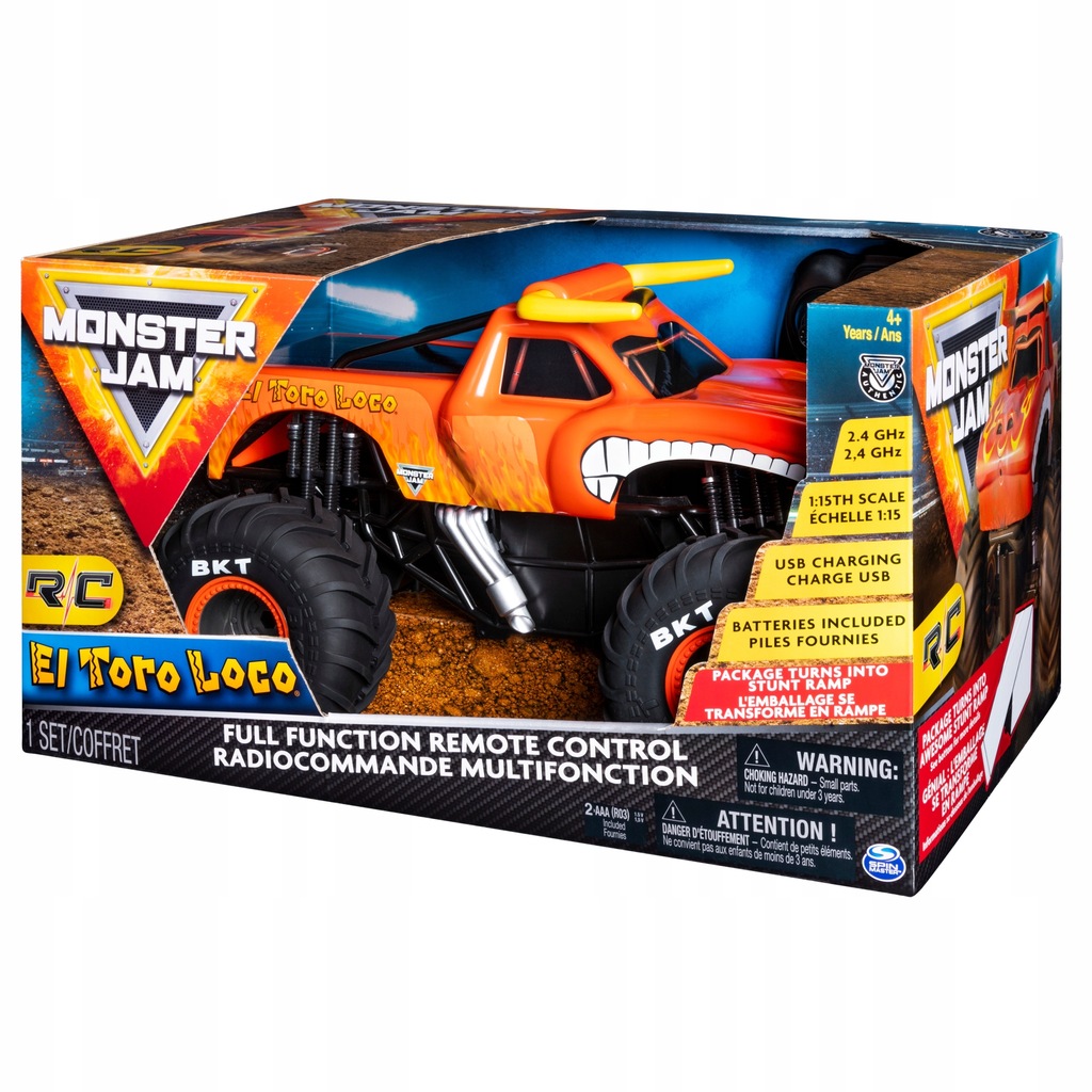 spin master monster jam rc