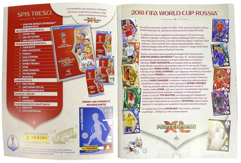 Купить АЛЬБОМ PANINI WORLD CUP RUSSIA 2018 + 50 пакетиков: отзывы, фото, характеристики в интерне-магазине Aredi.ru