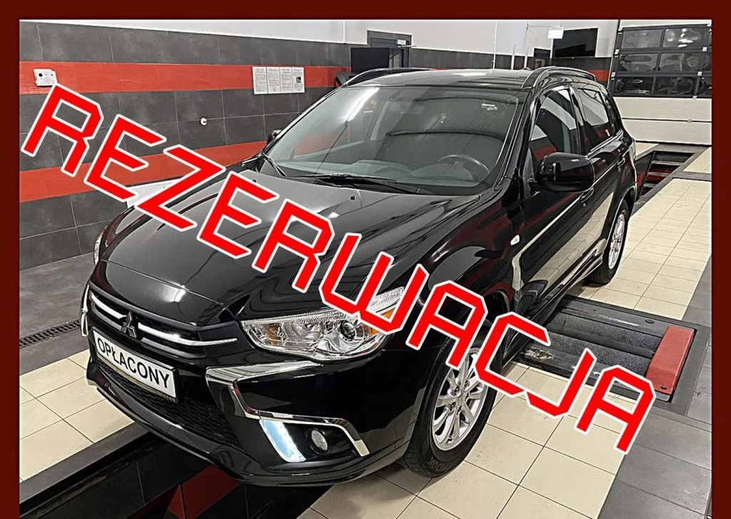 Mitsubishi ASX Ledy Czujniki Parkowania