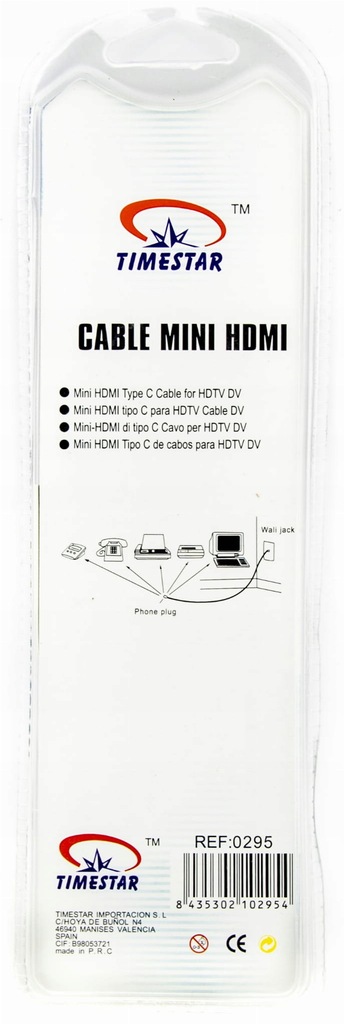 Купить Mini HDMI – кабель mini HDMI длиной 1,5 м.: отзывы, фото, характеристики в интерне-магазине Aredi.ru