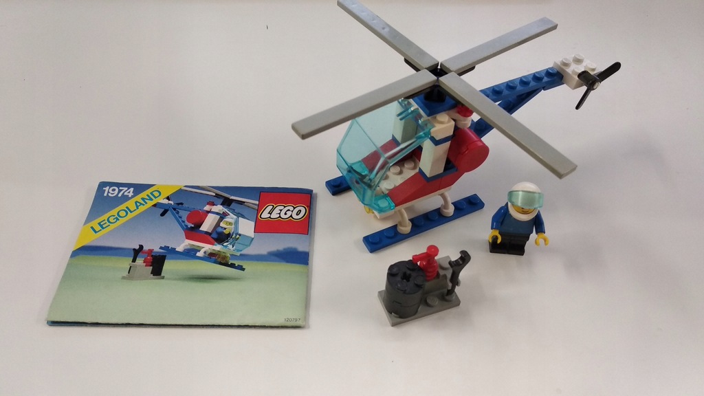 Lego Town 1974 Flyercracker USA Zestaw Instrukcja