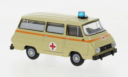 Skoda 1203 ambulans 1969, 1:87 HO / Brekina 30816