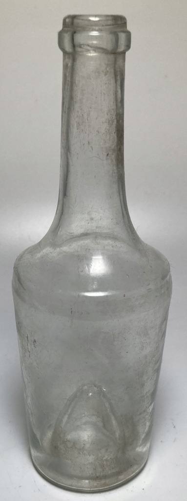 Polska, butelka szklana, XIX wiek ciekawa
