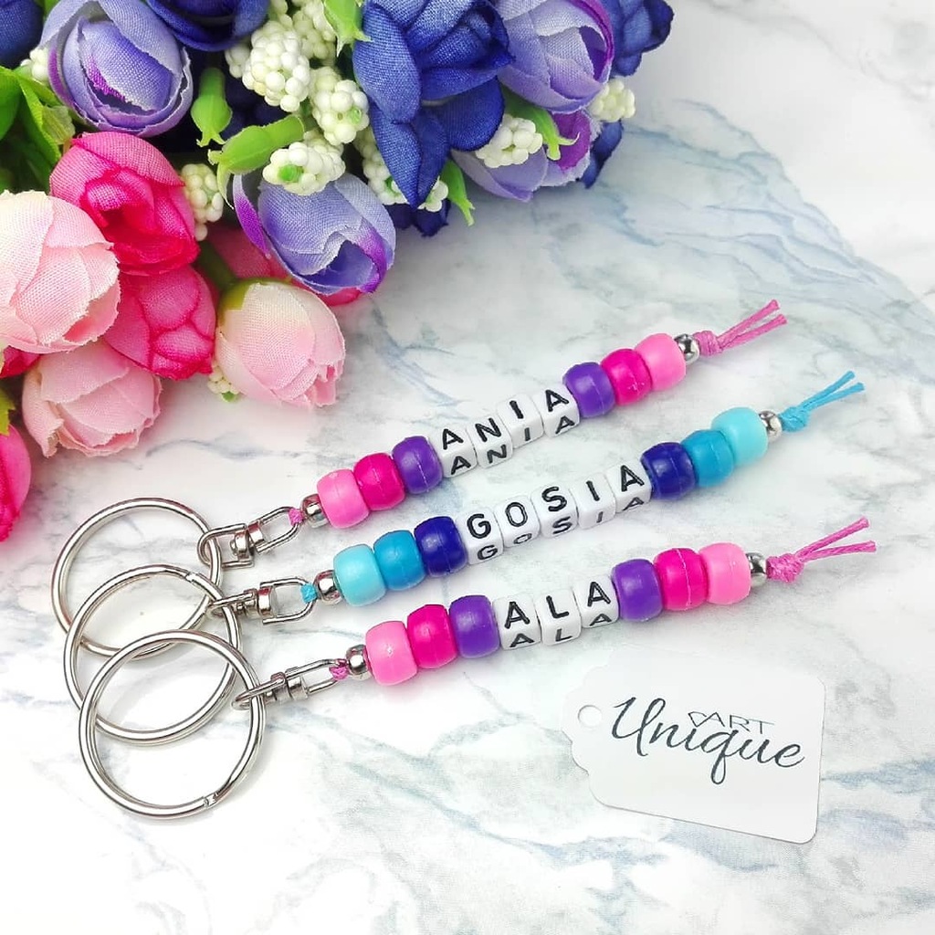 Breloczek BRELOK z IMIENIEM prezent dla chłopca - 7225672582