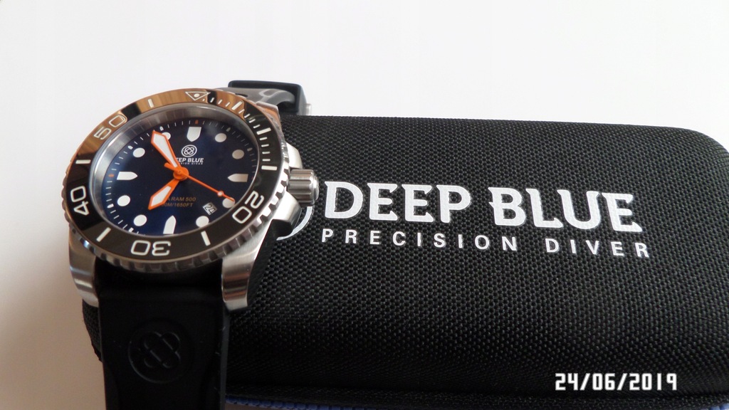 DEEP BLUE SEA RAM DIVER 500M JAK CERTINA 8245840581 oficjalne