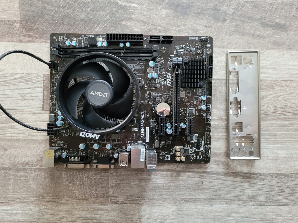 Płyta główna Msi A320M PRO-VD/S radiator - 13728549734 - oficjalne ...