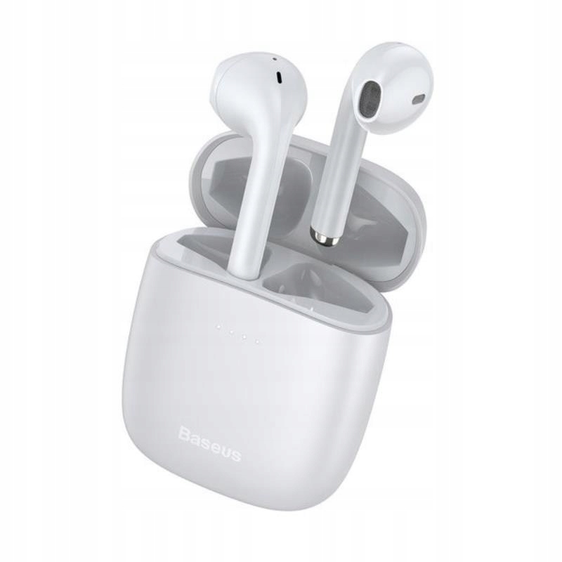 Baseus Encok W04 Pro - Słuchawki Bluetooth (biały)