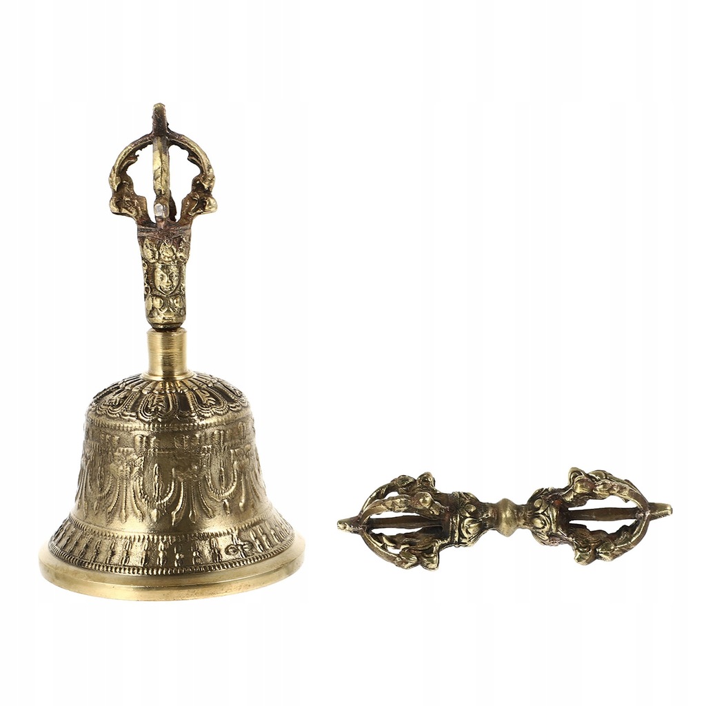 1 Zestaw miedzi Made Vajra Bell Medytacja Bell