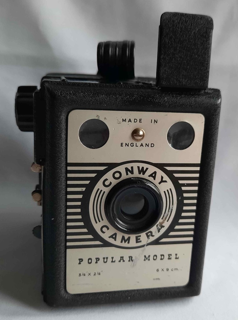 CONWAY CAMERA BOX KOLEKCJONERSKI APARAT FOTOGRAFICZNY ok. 1955