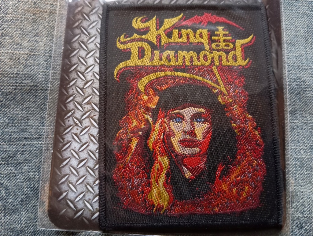 KING DIAMOND Fatal heavy metal Naszywka England