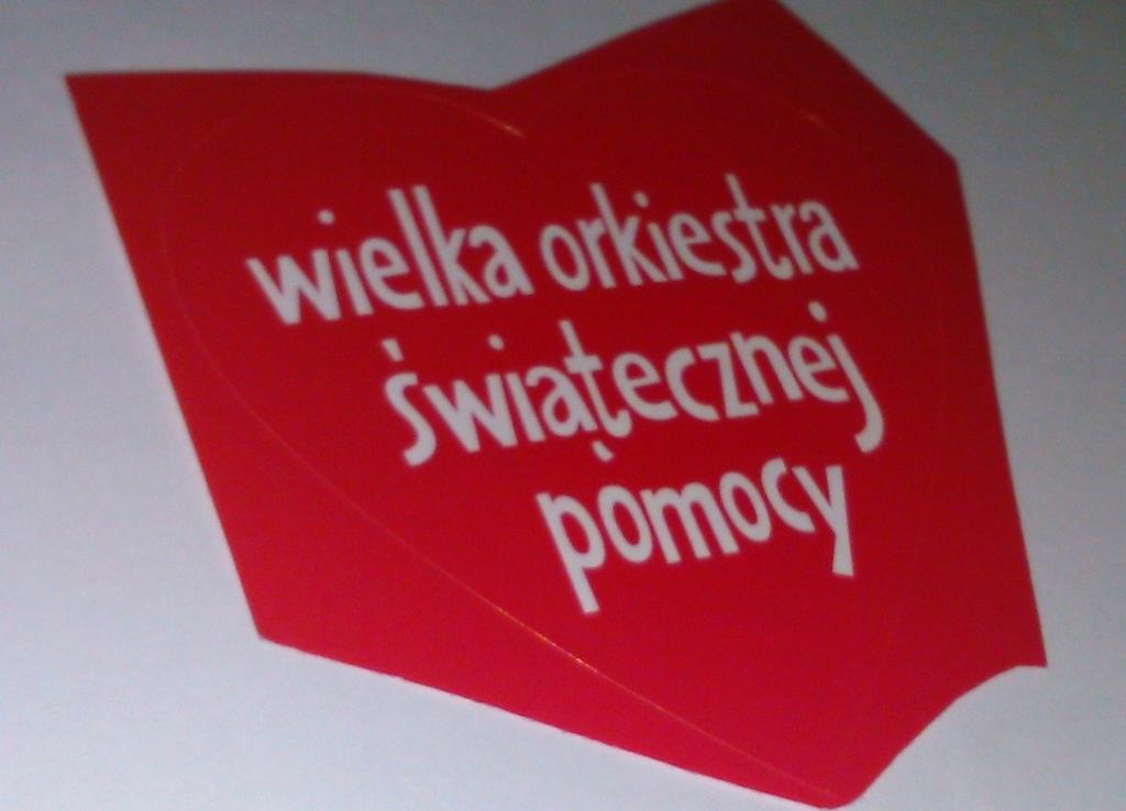 Serduszko WOŚP z 22 XXII Finału Polecam Po raz 2 !