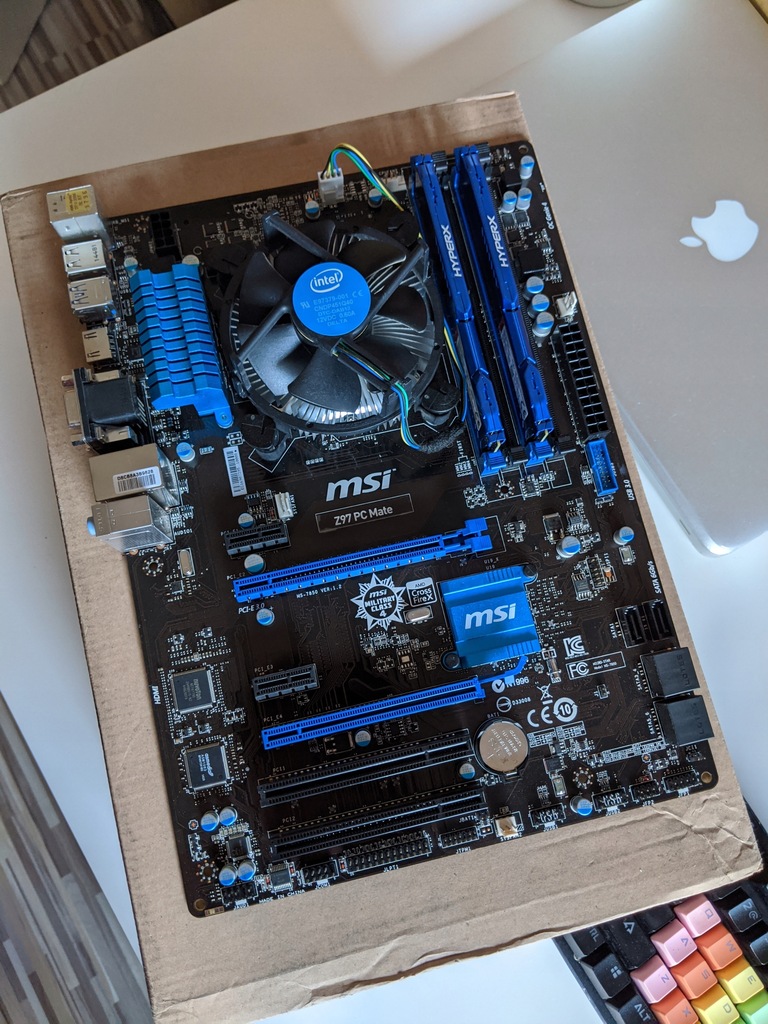 Płyta Główna MSI Z97 PC Mate i3 4170 8GB HyperX 11981213683