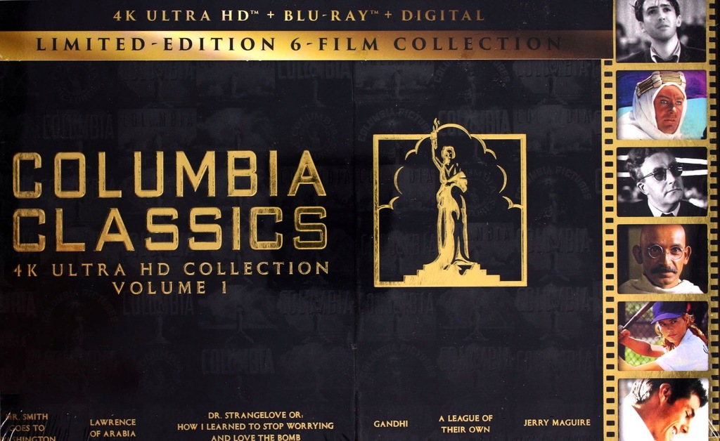 COLUMBIA CLASSICS COLLECTION 4K ULTRA HD VOLUME 1: