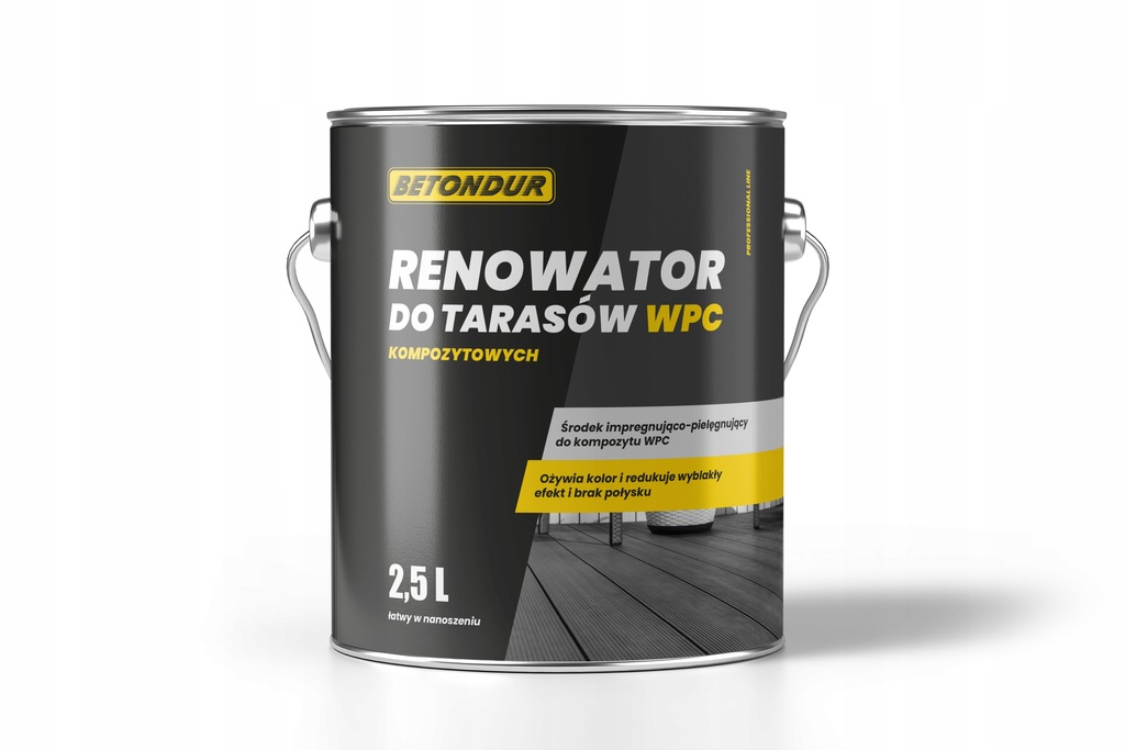 Renowator do TARSÓW kompozytowych WPC 2,5L