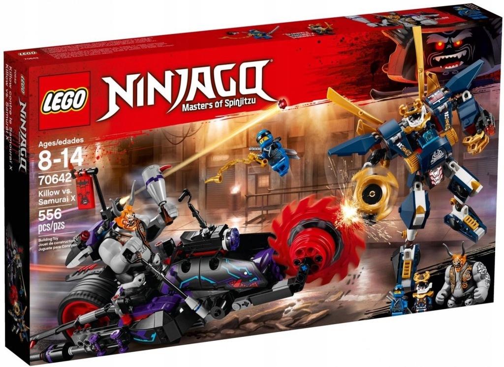 Lego Ninjago Killow kontra Samuraj X